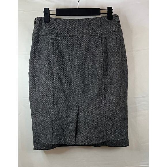 Banana Republic Stretch Grey Skirt Size 6 - Picture 4 of 4